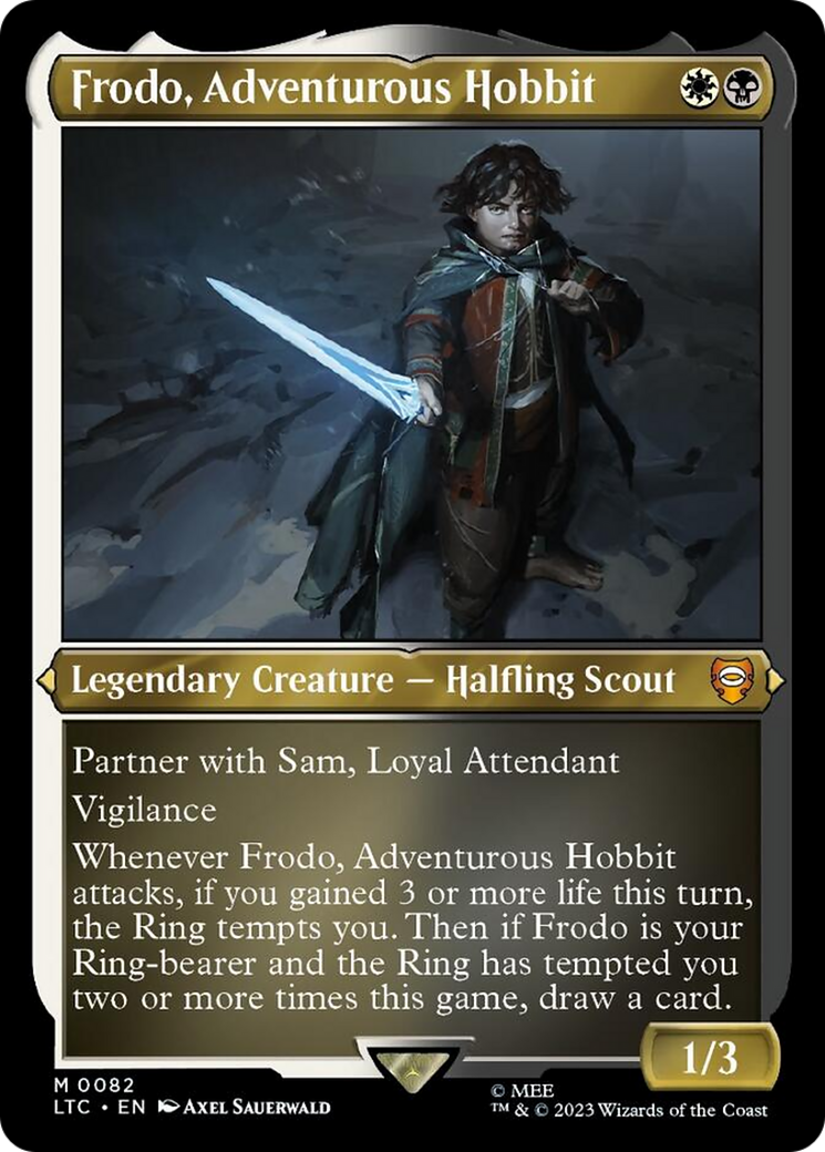 Frodo, Adventurous Hobbit (Display Commander) [The Lord of the Rings: Tales of Middle-Earth Commander] | GrognardGamesBatavia