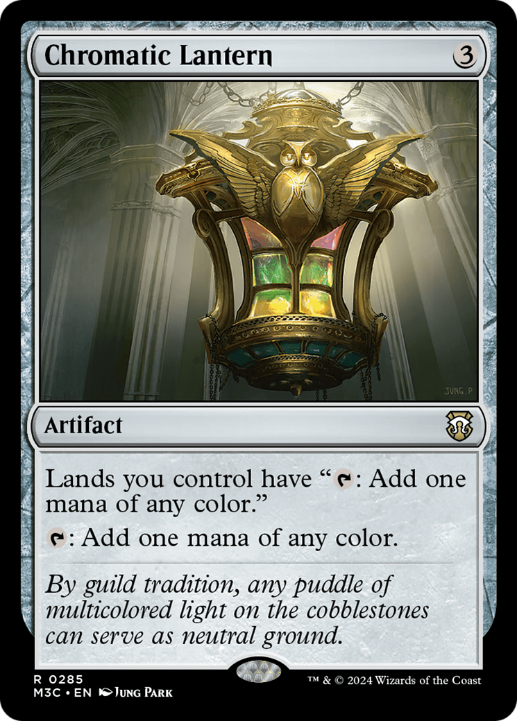 Chromatic Lantern (Ripple Foil) [Modern Horizons 3 Commander] | GrognardGamesBatavia