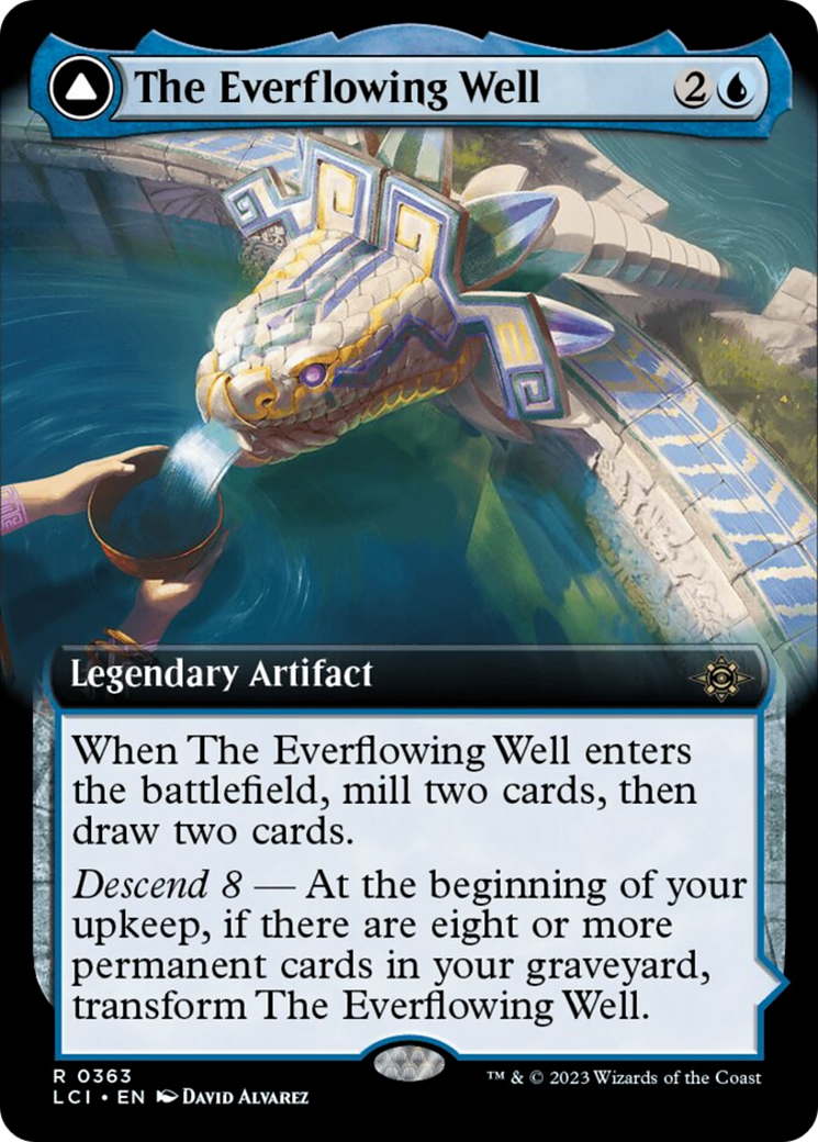 The Everflowing Well // The Myriad Pools (Extended Art) [The Lost Caverns of Ixalan] | GrognardGamesBatavia