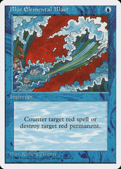 Blue Elemental Blast [Media Promos] | GrognardGamesBatavia