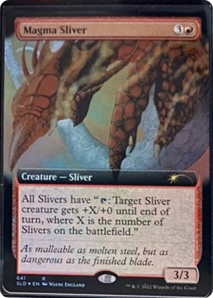 Magma Sliver (Extended Art) [Secret Lair Drop Series] | GrognardGamesBatavia