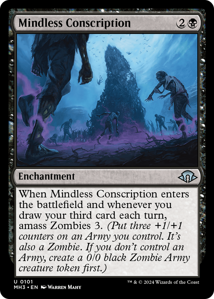 Mindless Conscription [Modern Horizons 3] | GrognardGamesBatavia