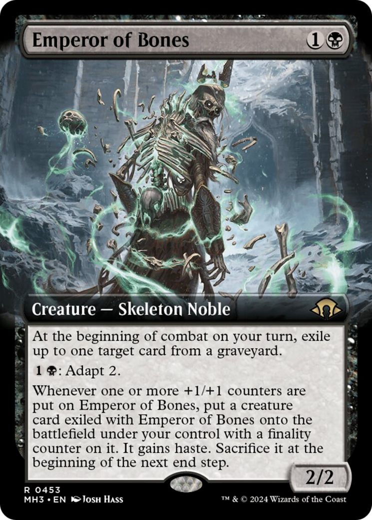 Emperor of Bones (Extended Art) [Modern Horizons 3] | GrognardGamesBatavia