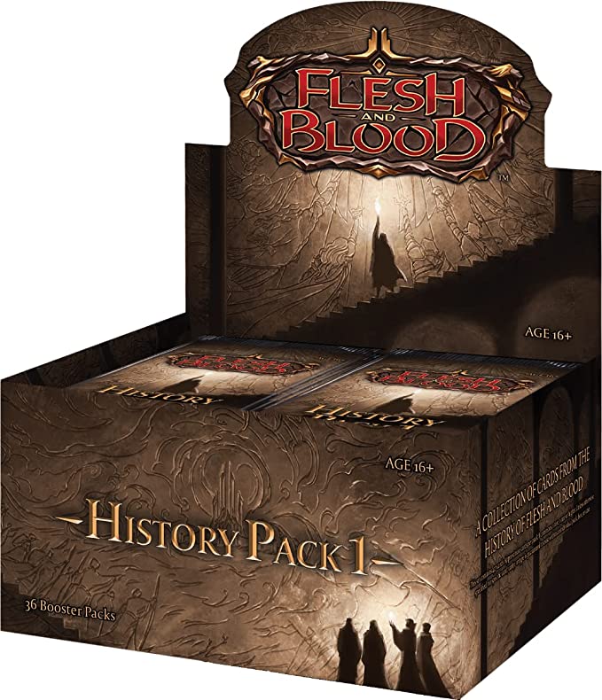 Flesh and Blood History Pack 1 Booster Display | GrognardGamesBatavia