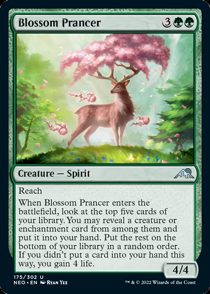 Blossom Prancer [Kamigawa: Neon Dynasty] | GrognardGamesBatavia