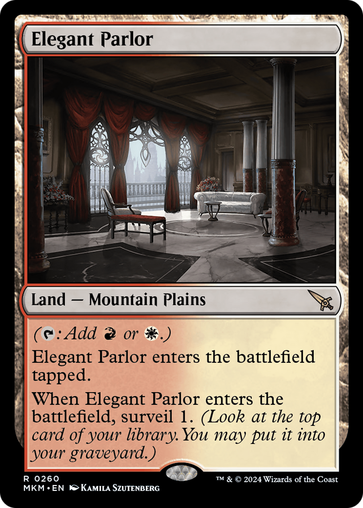 Elegant Parlor [Murders at Karlov Manor] | GrognardGamesBatavia