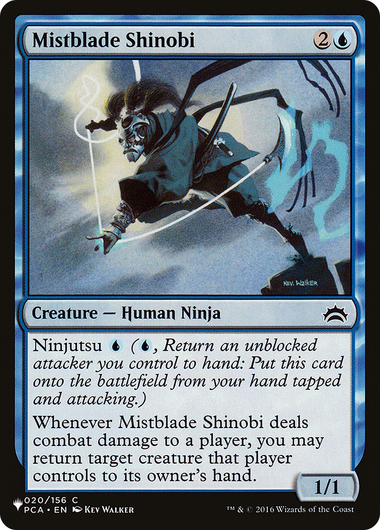 Mistblade Shinobi [The List Reprints] | GrognardGamesBatavia