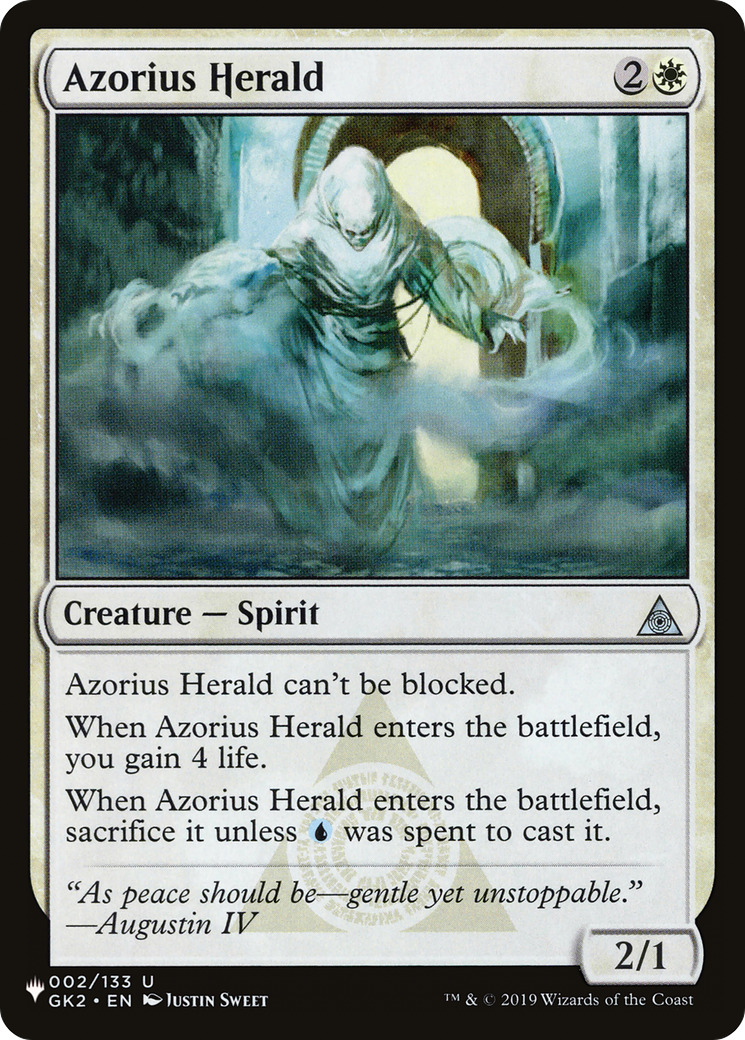 Azorius Herald [The List] | GrognardGamesBatavia