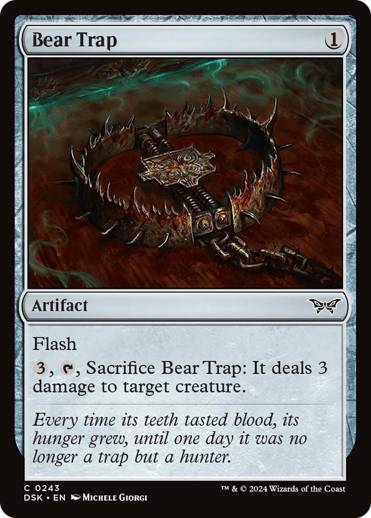 Bear Trap [Duskmourn: House of Horror] | GrognardGamesBatavia