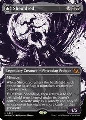 Sheoldred // The True Scriptures (Showcase Planar Booster Fun) [March of the Machine] | GrognardGamesBatavia