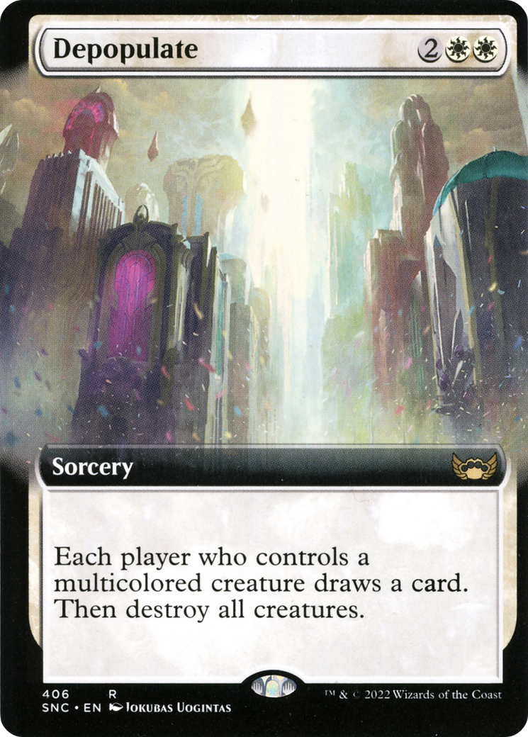 Depopulate (Extended Art) [Streets of New Capenna] | GrognardGamesBatavia