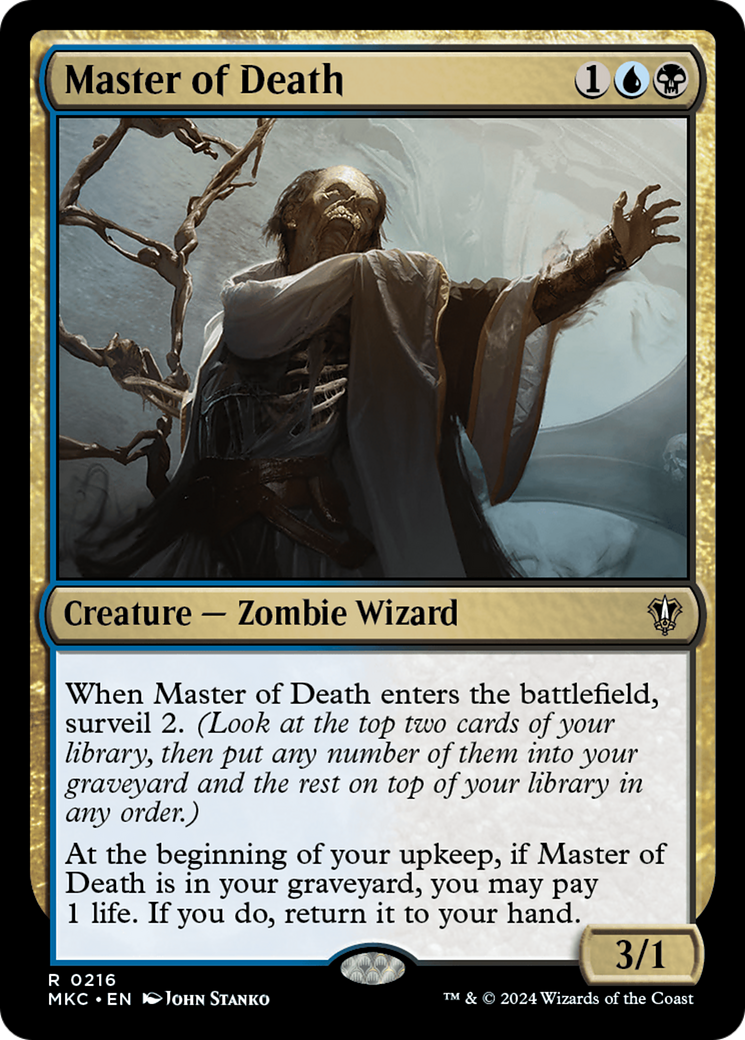 Master of Death [Murders at Karlov Manor Commander] | GrognardGamesBatavia