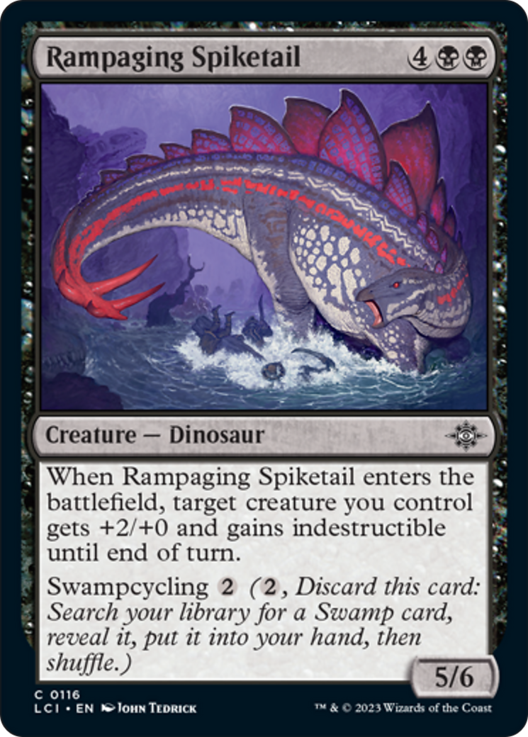 Rampaging Spiketail [The Lost Caverns of Ixalan] | GrognardGamesBatavia