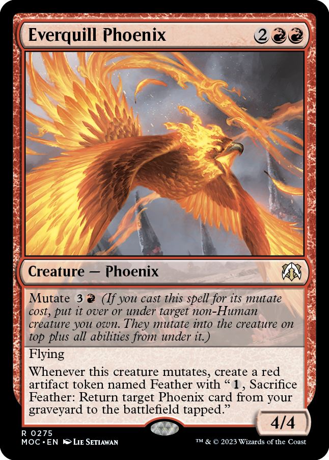 Everquill Phoenix [March of the Machine Commander] | GrognardGamesBatavia