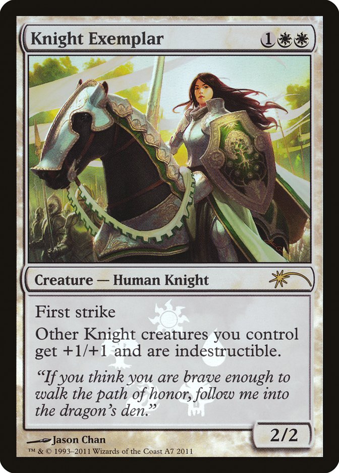 Knight Exemplar [Resale Promos] | GrognardGamesBatavia