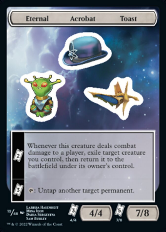 Eternal Acrobat Toast [Unfinity Stickers] | GrognardGamesBatavia