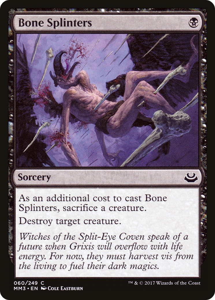 Bone Splinters [Modern Masters 2017] | GrognardGamesBatavia