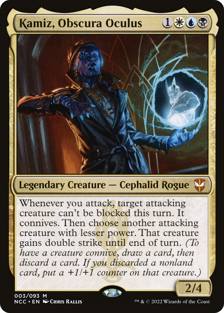Kamiz, Obscura Oculus [Streets of New Capenna Commander] | GrognardGamesBatavia