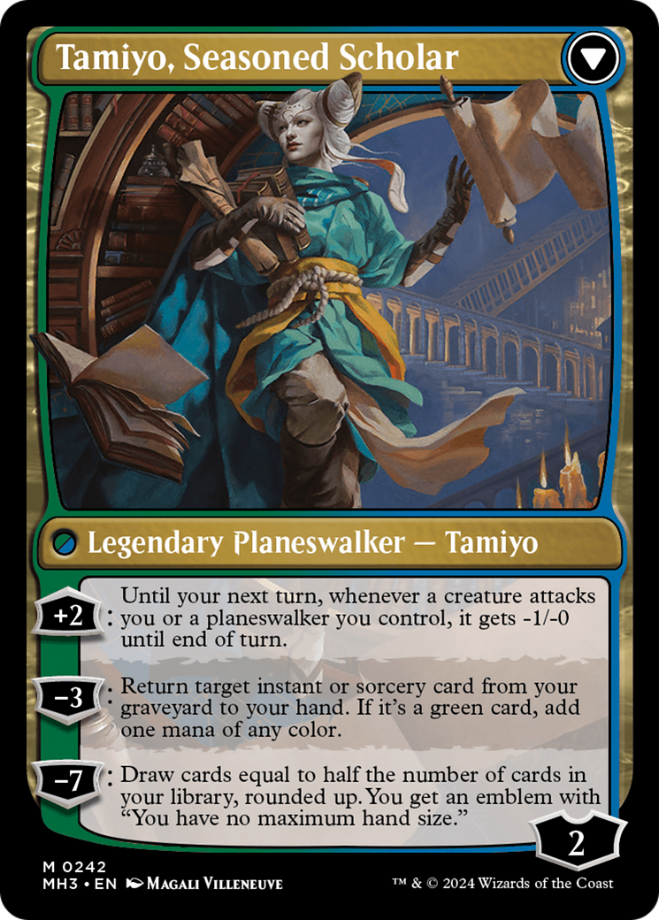 Tamiyo, Inquisitive Student // Tamiyo, Seasoned Scholar [Modern Horizons 3] | GrognardGamesBatavia