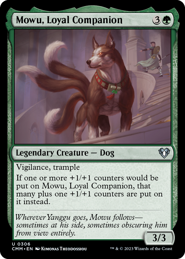 Mowu, Loyal Companion [Commander Masters] | GrognardGamesBatavia