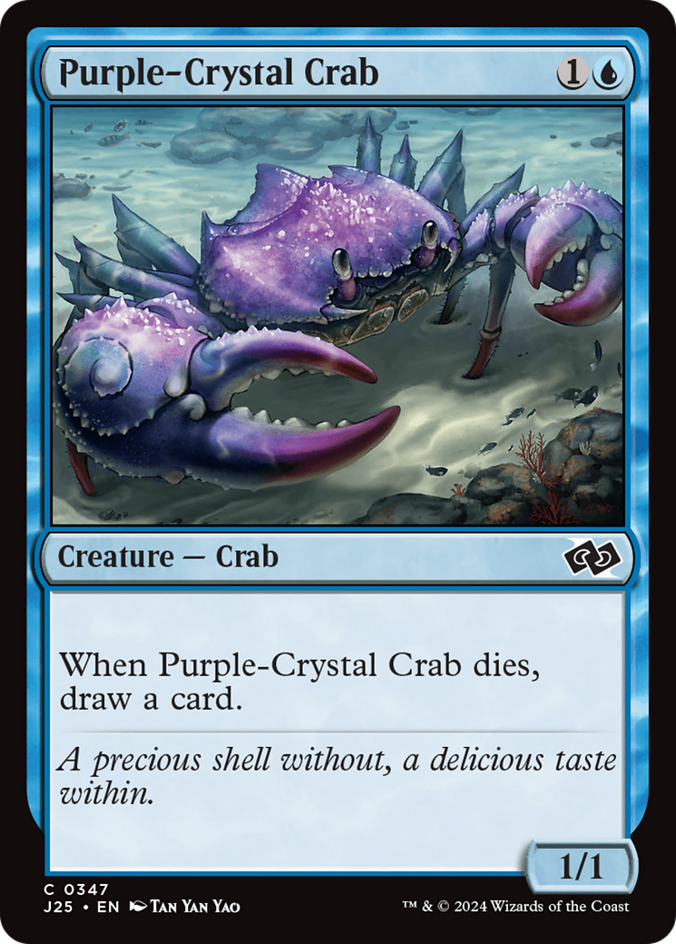 Purple-Crystal Crab [Foundations Jumpstart] | GrognardGamesBatavia