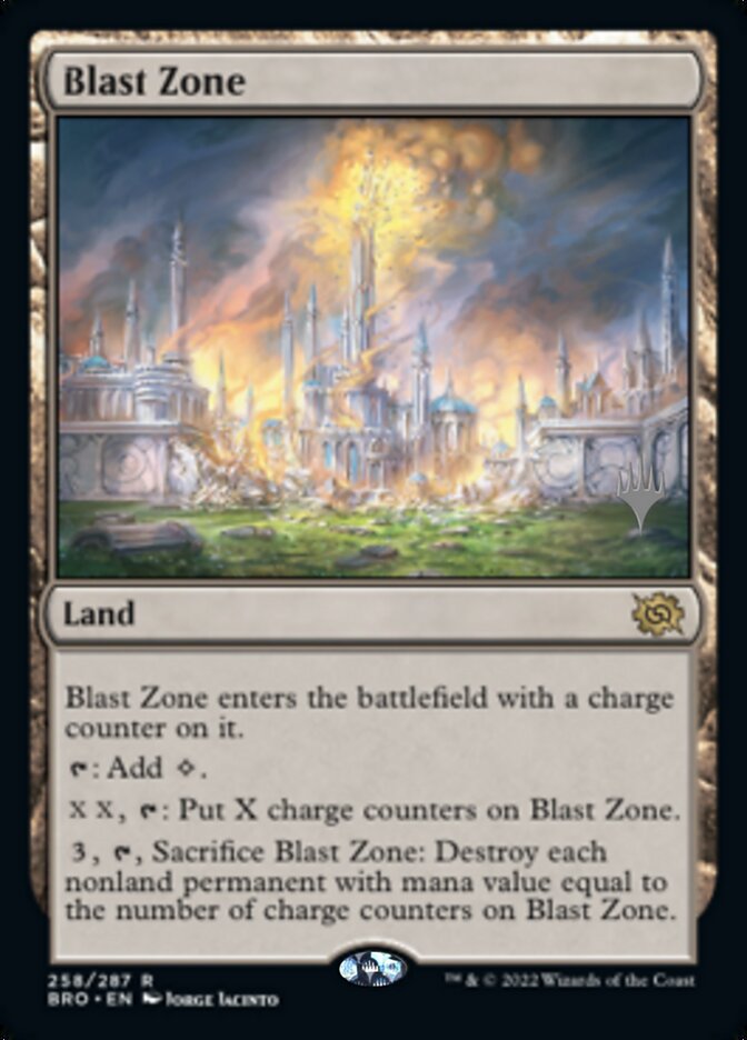 Blast Zone (Promo Pack) [The Brothers' War Promos] | GrognardGamesBatavia