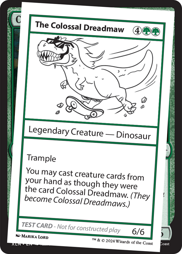 The Colossal Dreadmaw [Mystery Booster 2 Playtest Cards] | GrognardGamesBatavia