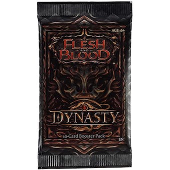 Flesh and Blood Dynasty Booster Pack | GrognardGamesBatavia