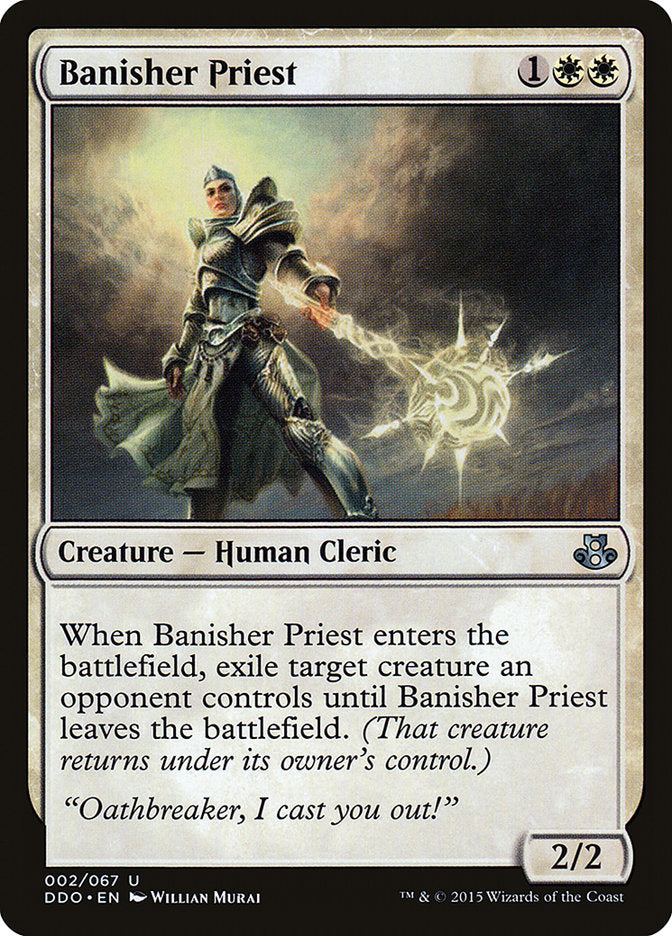 Banisher Priest [Duel Decks: Elspeth vs. Kiora] | GrognardGamesBatavia