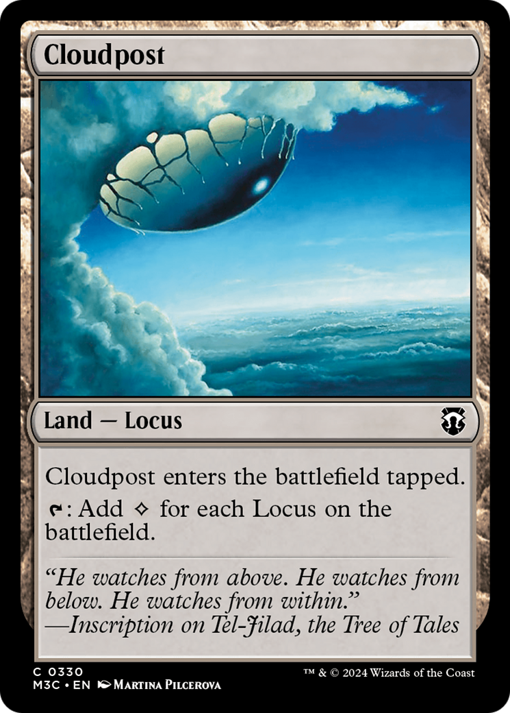 Cloudpost (Ripple Foil) [Modern Horizons 3 Commander] | GrognardGamesBatavia