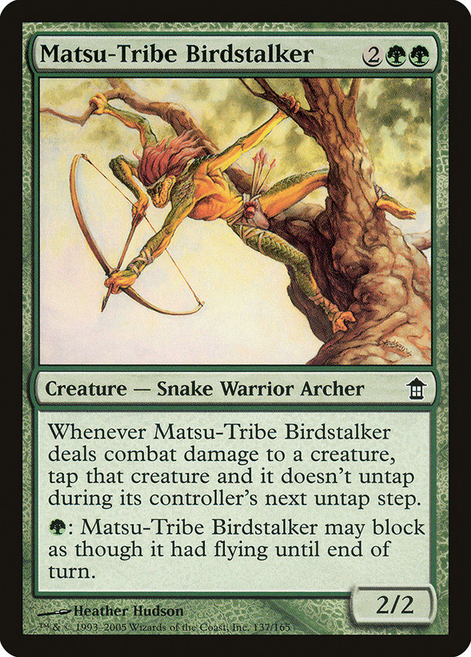 Matsu-Tribe Birdstalker [Saviors of Kamigawa] | GrognardGamesBatavia