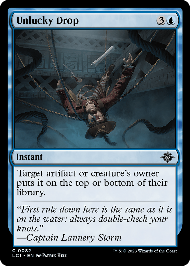 Unlucky Drop [The Lost Caverns of Ixalan] | GrognardGamesBatavia