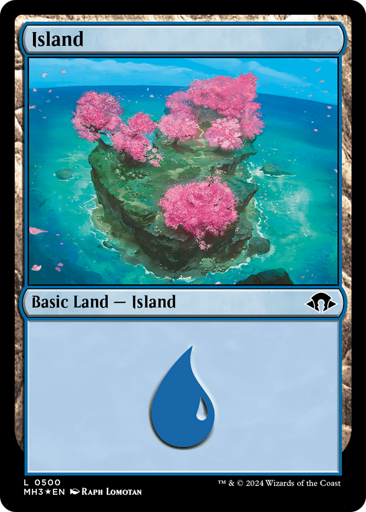 Island (0500) (Ripple Foil) [Modern Horizons 3] | GrognardGamesBatavia