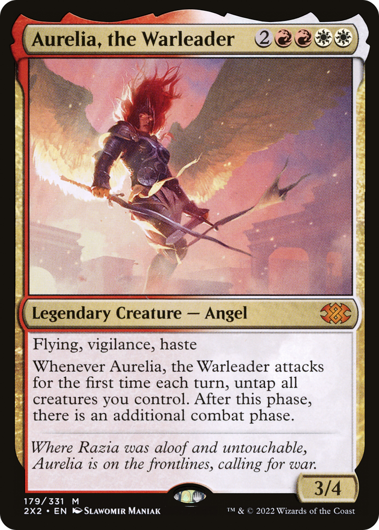 Aurelia, the Warleader [Double Masters 2022] | GrognardGamesBatavia