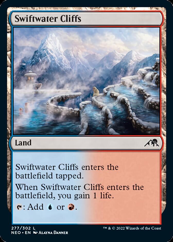 Swiftwater Cliffs [Kamigawa: Neon Dynasty] | GrognardGamesBatavia