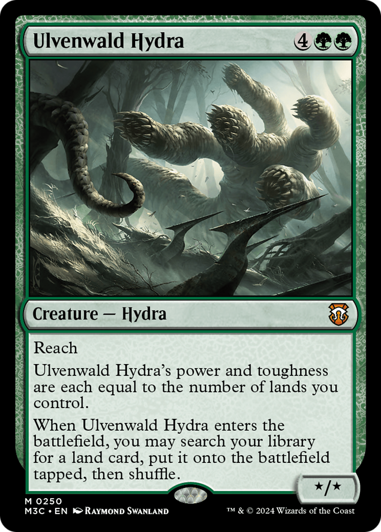 Ulvenwald Hydra (Ripple Foil) [Modern Horizons 3 Commander] | GrognardGamesBatavia