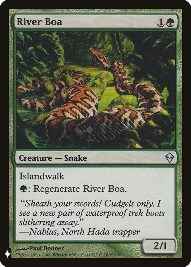 River Boa [Mystery Booster] | GrognardGamesBatavia