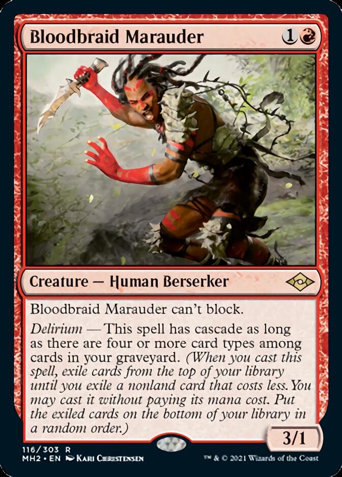 Bloodbraid Marauder [Modern Horizons 2] | GrognardGamesBatavia