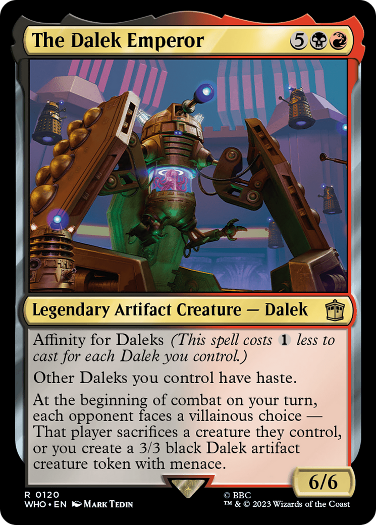 The Dalek Emperor (Extended Art) [Doctor Who] | GrognardGamesBatavia