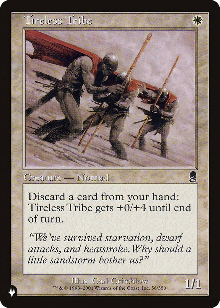 Tireless Tribe [The List Reprints] | GrognardGamesBatavia