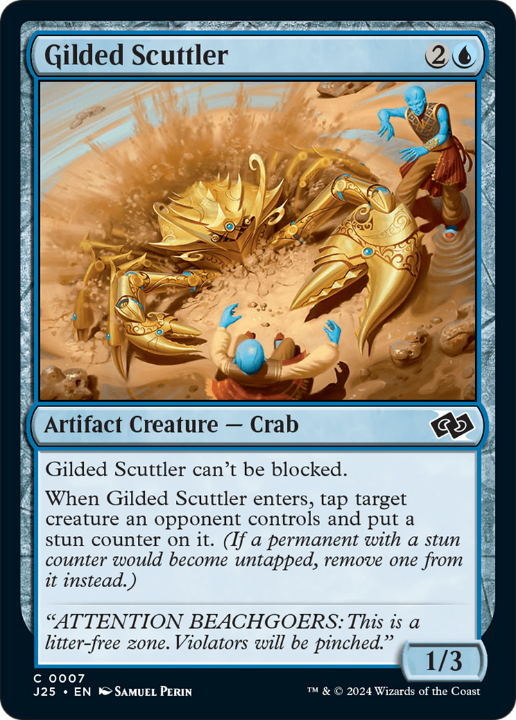 Gilded Scuttler [Foundations Jumpstart] | GrognardGamesBatavia