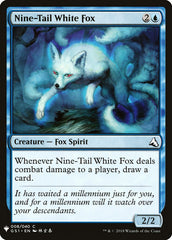 Nine-Tail White Fox [Mystery Booster] | GrognardGamesBatavia