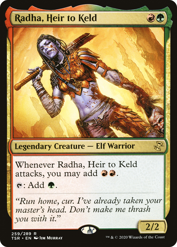 Radha, Heir to Keld [Time Spiral Remastered] | GrognardGamesBatavia