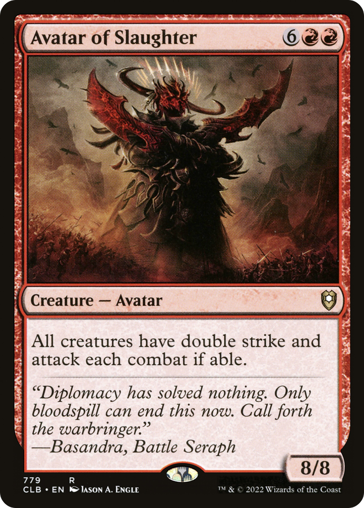 Avatar of Slaughter [Commander Legends: Battle for Baldur's Gate] | GrognardGamesBatavia