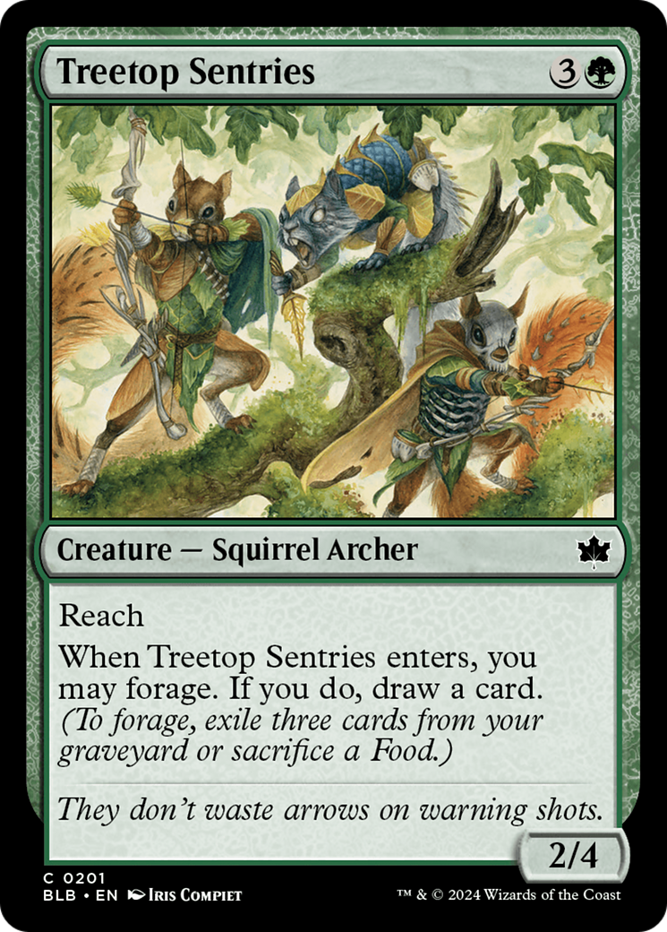 Treetop Sentries [Bloomburrow] | GrognardGamesBatavia