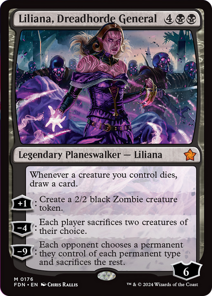 Liliana, Dreadhorde General [Foundations] | GrognardGamesBatavia