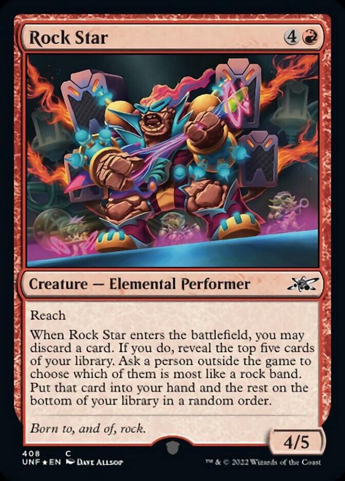 Rock Star (Galaxy Foil) [Unfinity] | GrognardGamesBatavia