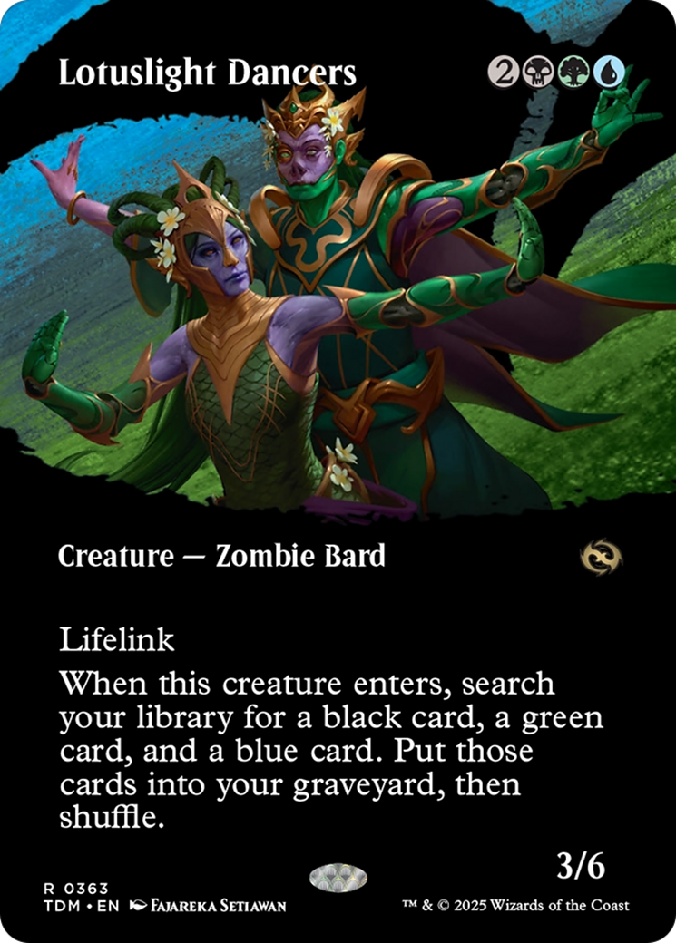 Lotuslight Dancers (Borderless) [Tarkir: Dragonstorm] | GrognardGamesBatavia