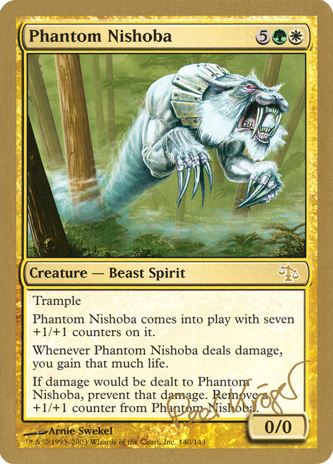 Phantom Nishoba (Peer Kroger) [World Championship Decks 2003] | GrognardGamesBatavia