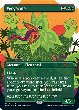 Vengevine (Borderless) [Secret Lair Drop Series] | GrognardGamesBatavia